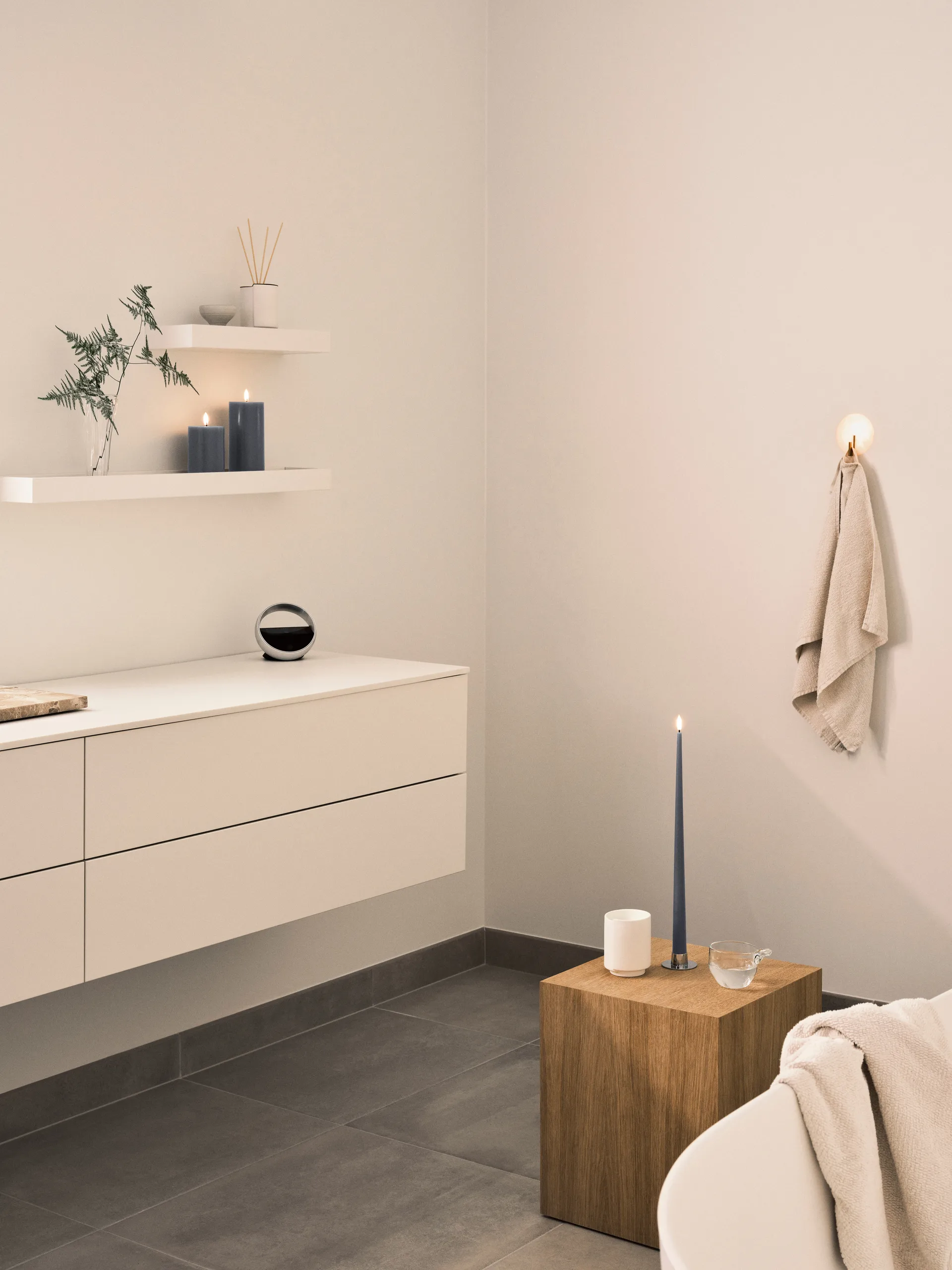 Vela LED ester & erik, 74 Dark Slate, 15 cm ester & erik