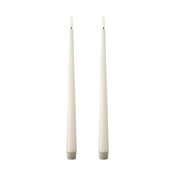 Velas LED ester & erik, 2-pack - 06 Ivory, 30 cm - ester & erik