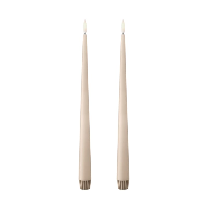 Velas LED ester & erik, 2-pack - 11 Ice Latte , 30 cm - Ester & erik