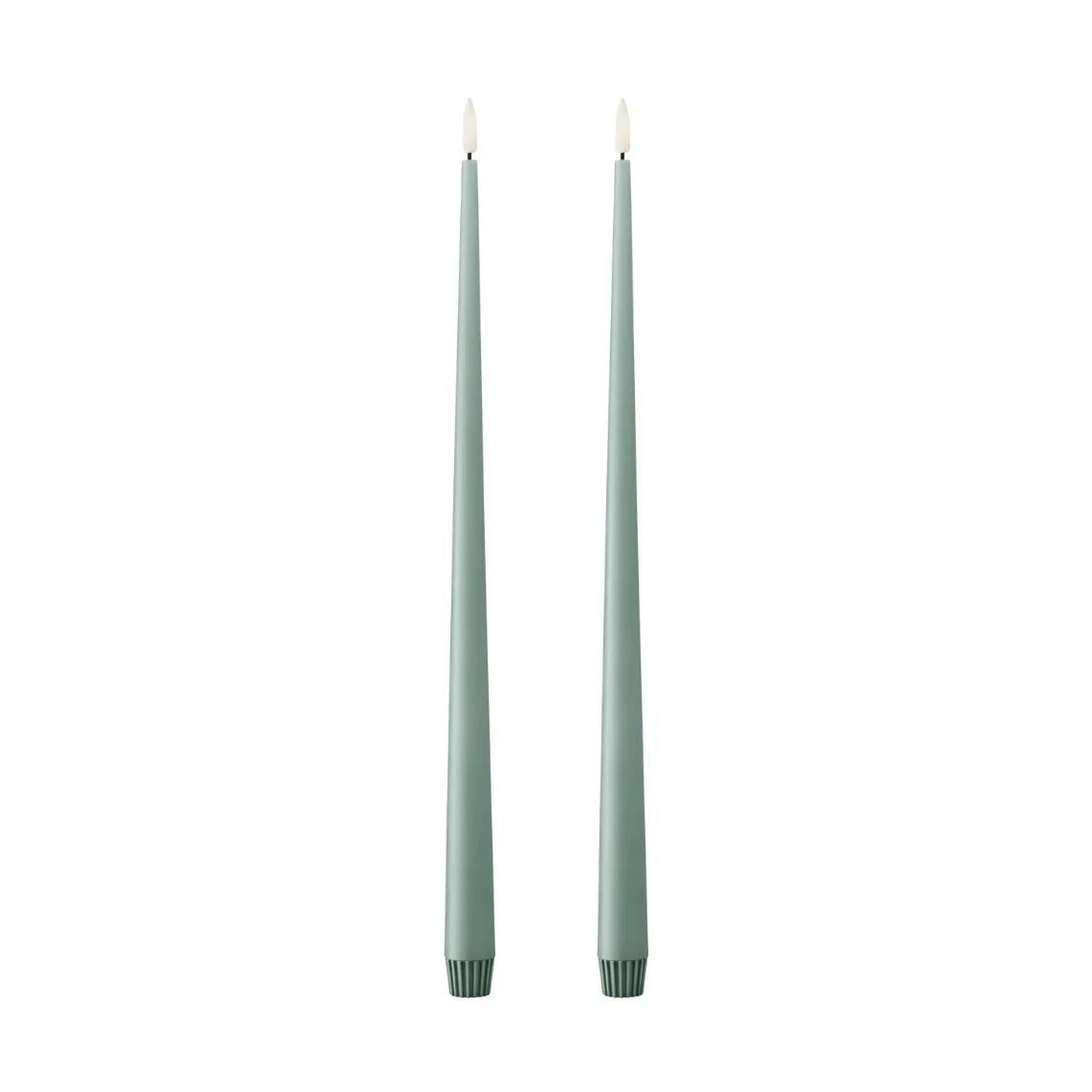 Velas LED ester & erik, 2-pack, 67 Jade stone, 40 cm ester & erik