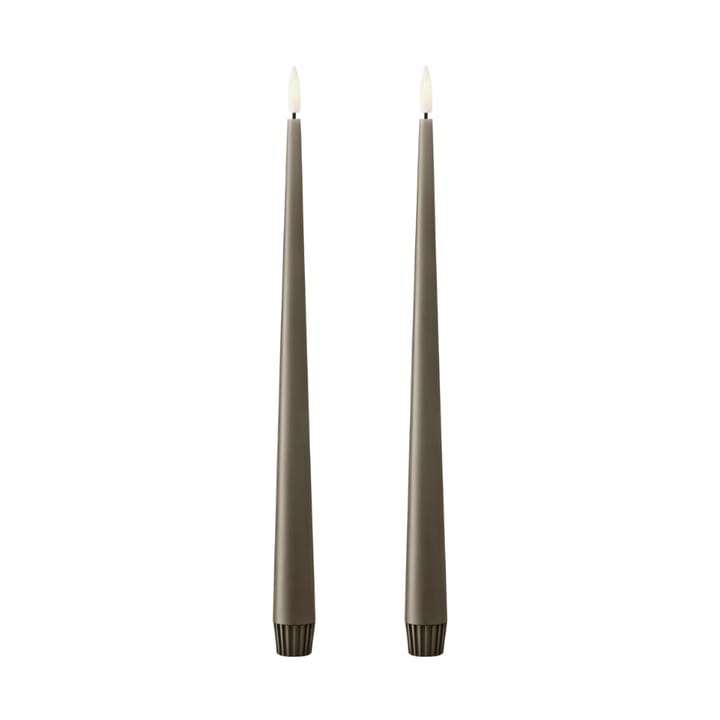 Velas LED ester & erik, 2-pack - 77 Caviar , 30 cm - Ester & erik