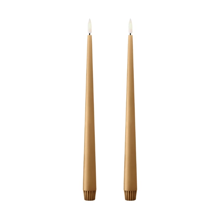 Velas LED ester & erik 30 cm, 2-pack - 27 Almond butter - Ester & erik