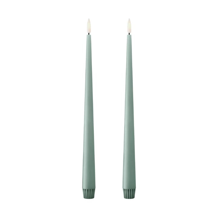 Velas LED ester & erik 30 cm, 2-pack - 67 Jade stone - Ester & erik