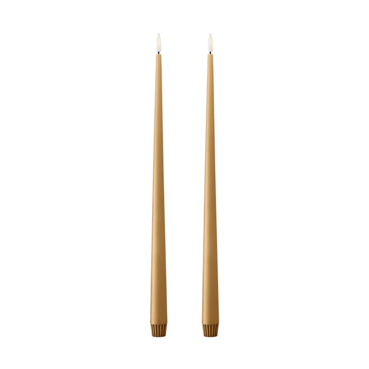 Velas LED ester & erik 40 cm, 2-pack - 27 Almond butter - Ester & erik