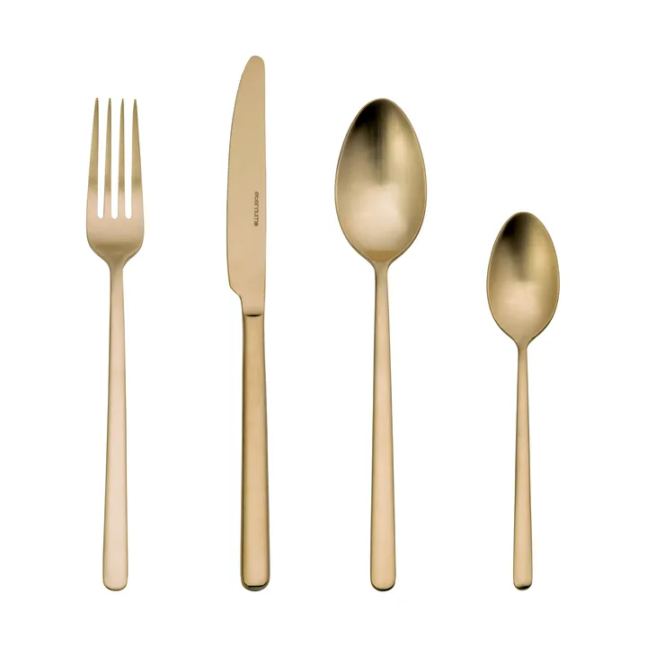 Set de cubiertos Eternum Nardo 16 piezas - Champagne - Eternum