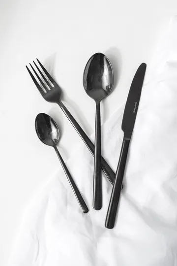 Set de cubiertos Eternum Nardo 16 piezas - Negro - Eternum