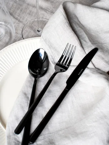 Set de cubiertos Eternum Nardo 16 piezas - Negro - Eternum