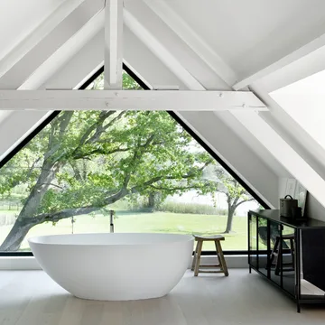 Aparador Anders - Negro 2 puertas de cristal metalizadas - Ethnicraft