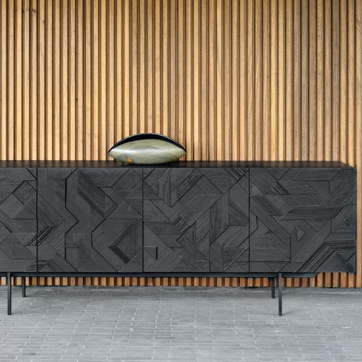 Aparador Graphic, Teca negra 3 puertas Ethnicraft