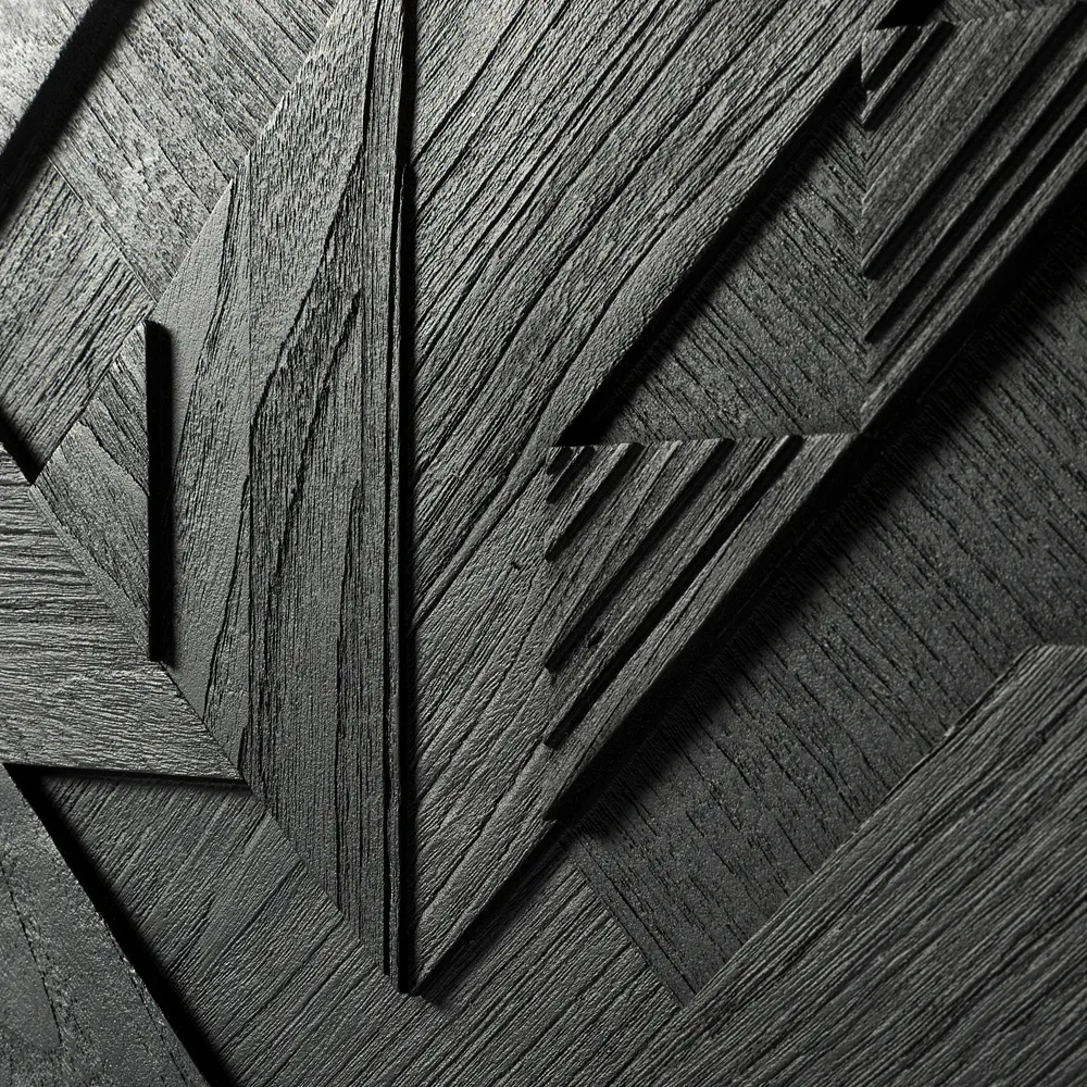 Aparador Graphic, Teca negra 4 puertas Ethnicraft