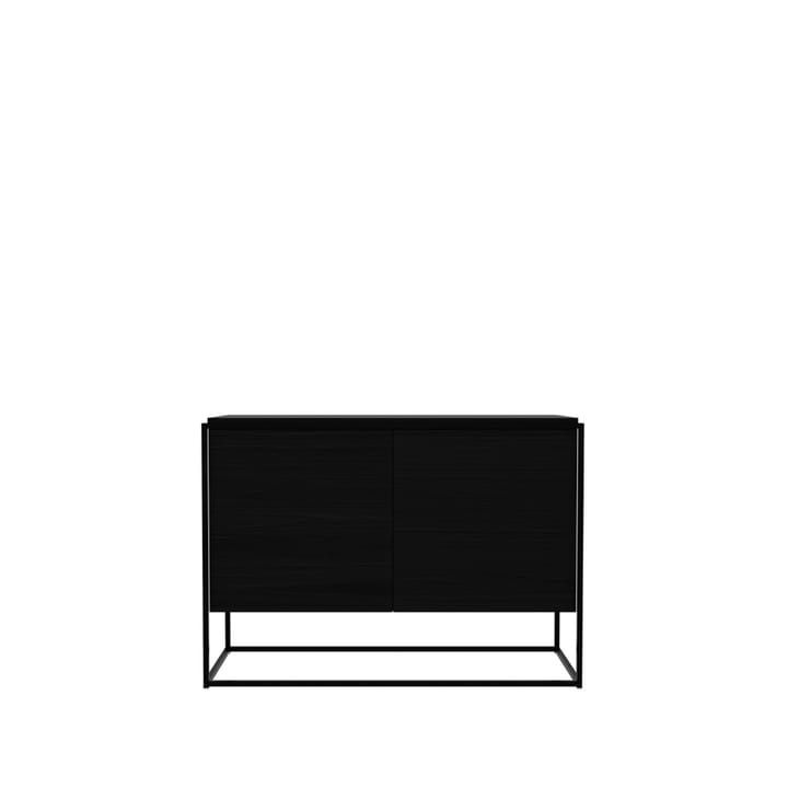 Aparador Monolit - Roble negro 2 puertas-Metall - Ethnicraft