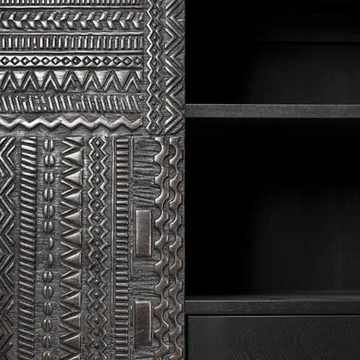 Armario Ancestors Tabwa  - Teak 2 puertas-2 cajones 100x160 - Ethnicraft