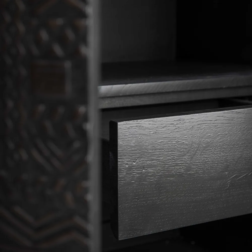 Armario Ancestors Tabwa , Teca 3 puertas-2 cajones 126x180 Ethnicraft