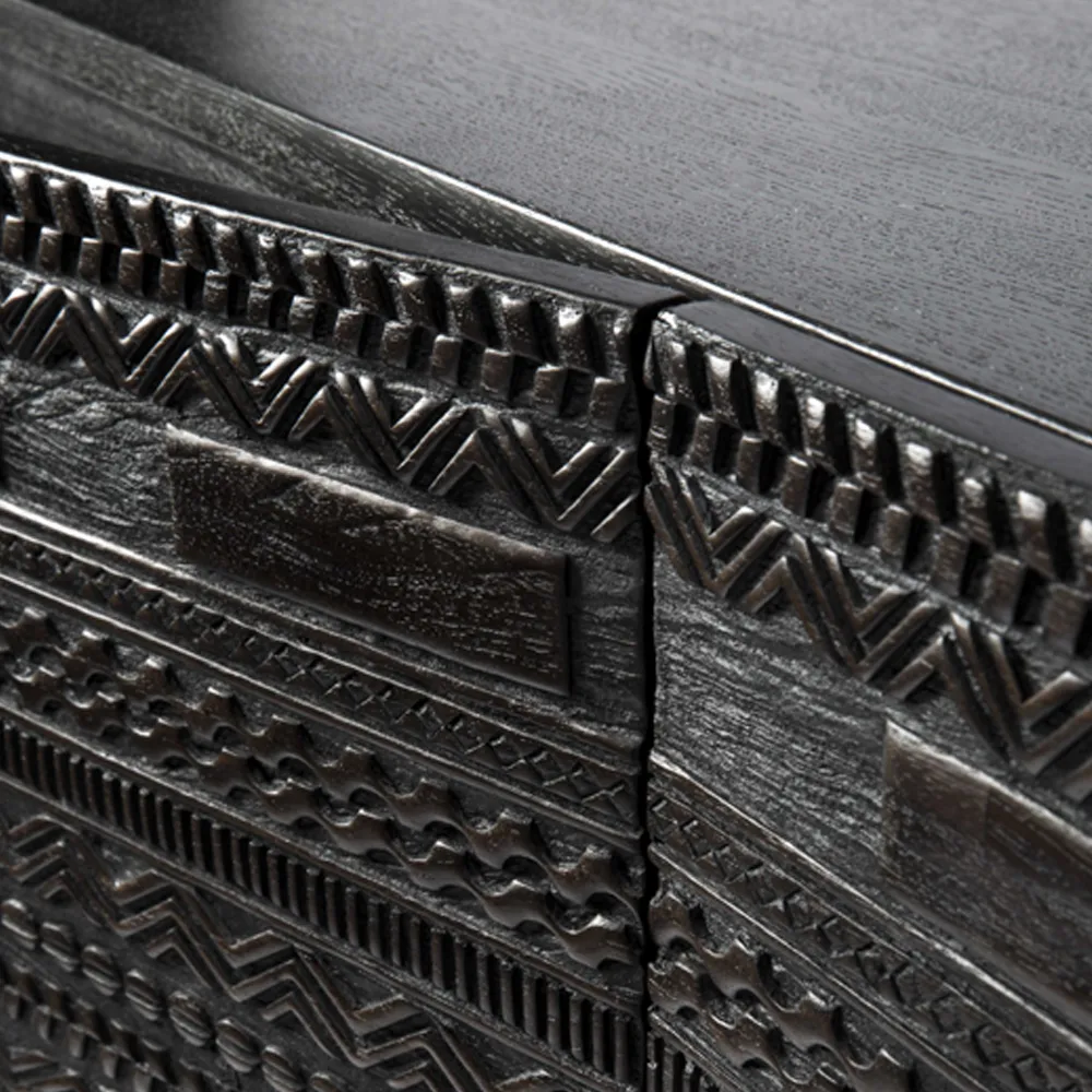 Armario Ancestors Tabwa , Teca 3 puertas-2 cajones 126x180 Ethnicraft