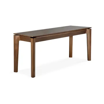 Banco para libros - Teca tintada oscura 126 cm - Ethnicraft