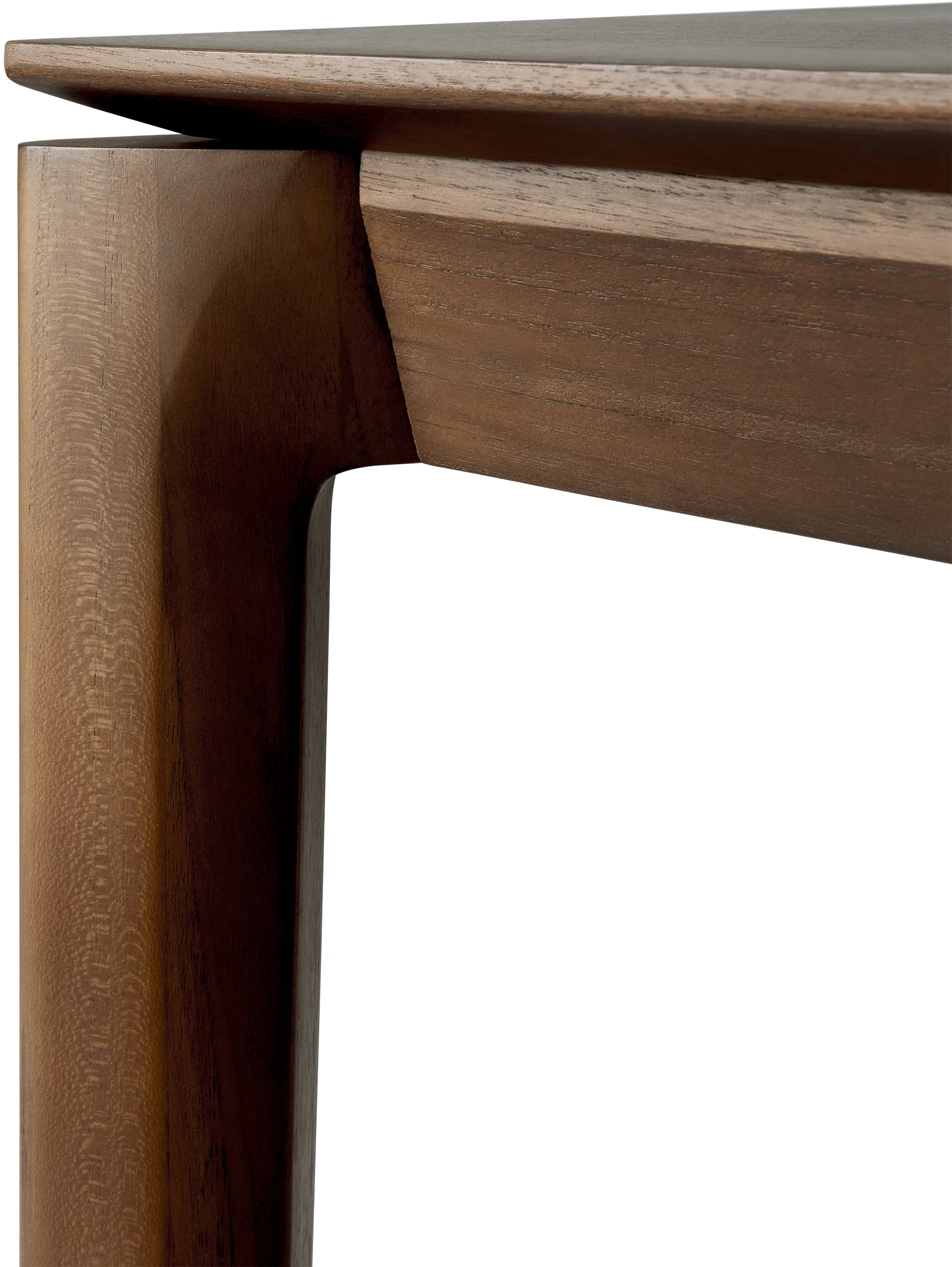 Banco para libros, Teca tintada oscura 126 cm Ethnicraft