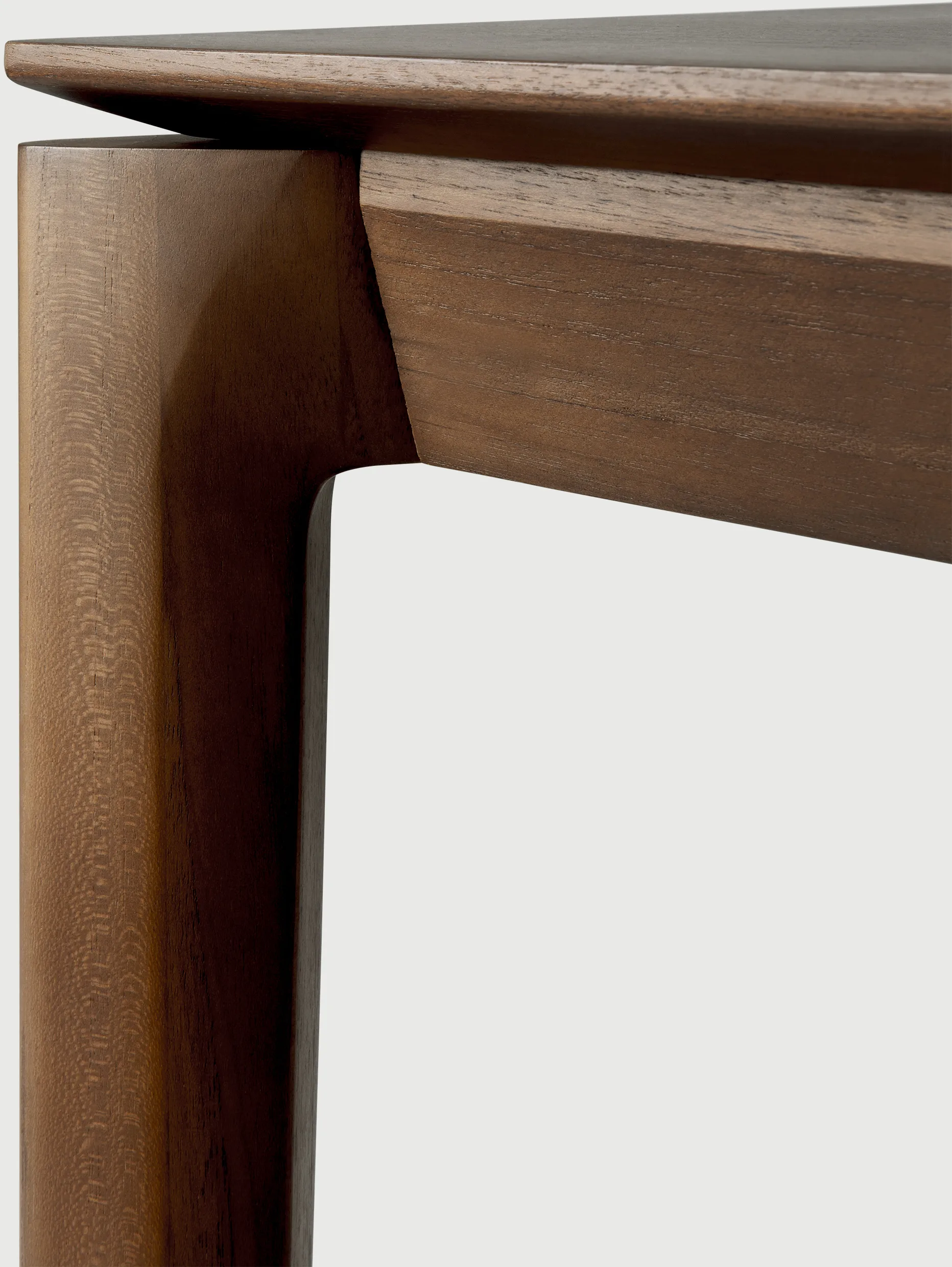 Banco para libros, Teca tintada oscura 166 cm Ethnicraft