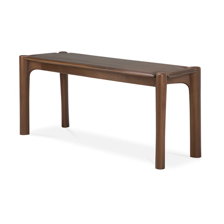 Banco PI 126x35 cm - Lackad teak brown - Ethnicraft