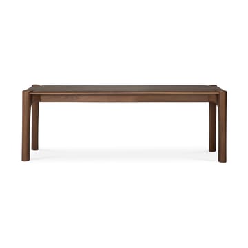 Banco PI 126x35 cm - Lackad teak brown - Ethnicraft