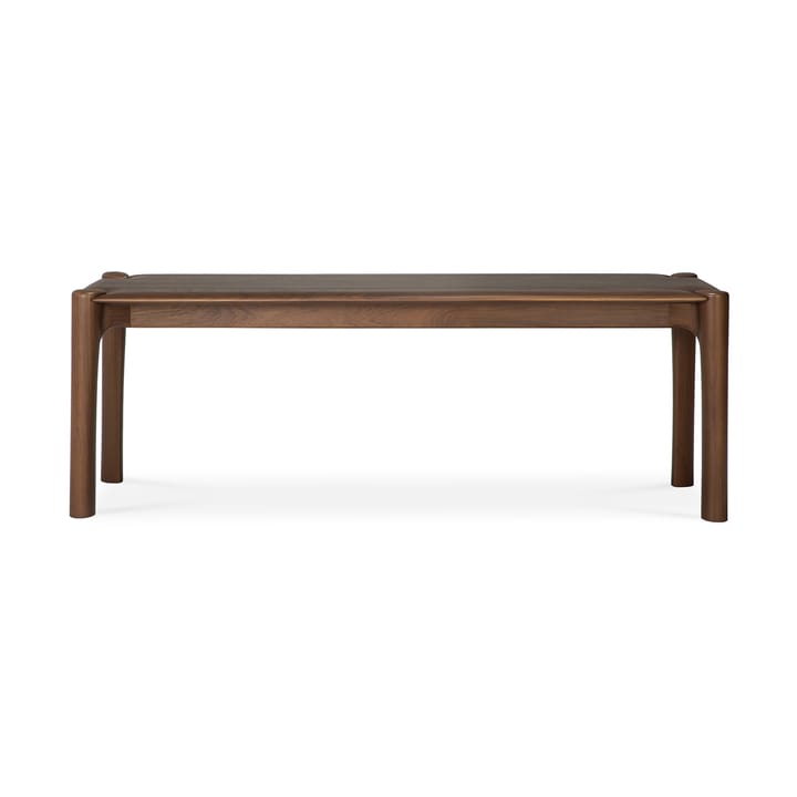 Banco PI 126x35 cm, Lackad teak brown Ethnicraft