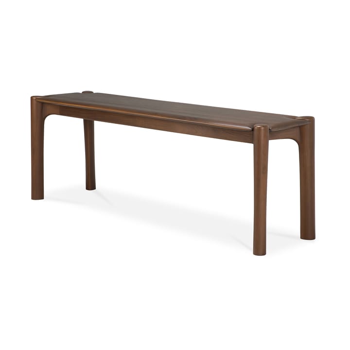 Banco PI 146x35 cm - Lackad teak brown - Ethnicraft