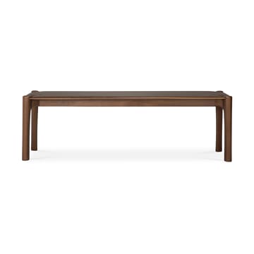 Banco PI 146x35 cm - Lackad teak brown - Ethnicraft