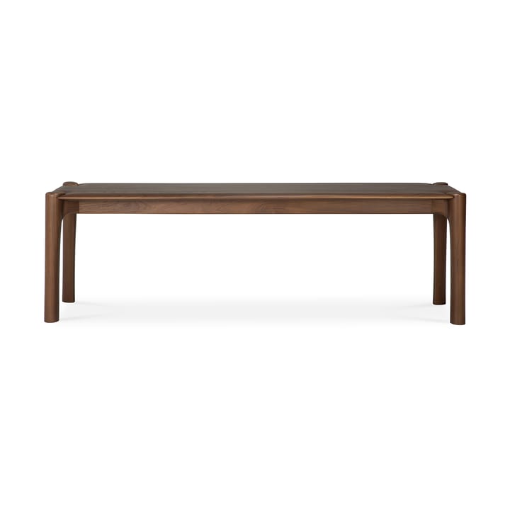 Banco PI 146x35 cm, Lackad teak brown Ethnicraft