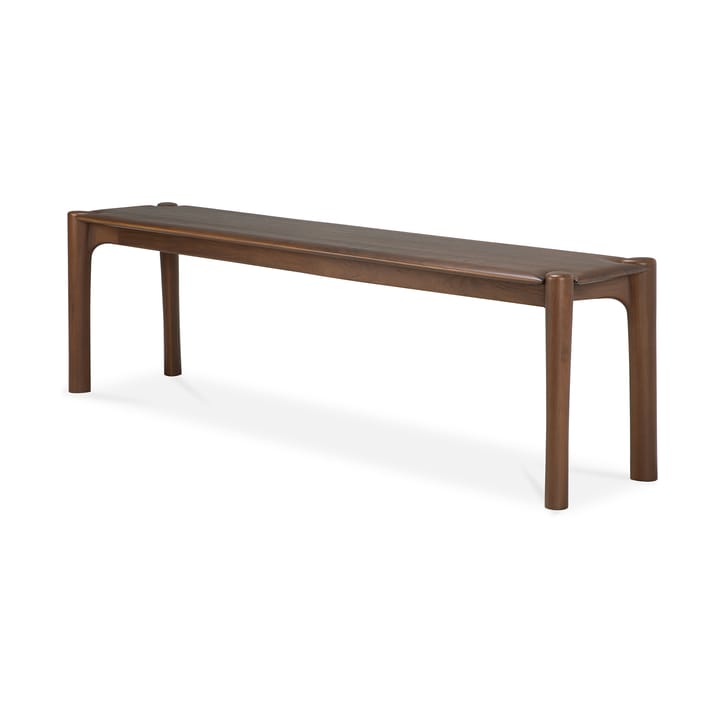Banco PI 166x35 cm - Lackad teak brown - Ethnicraft