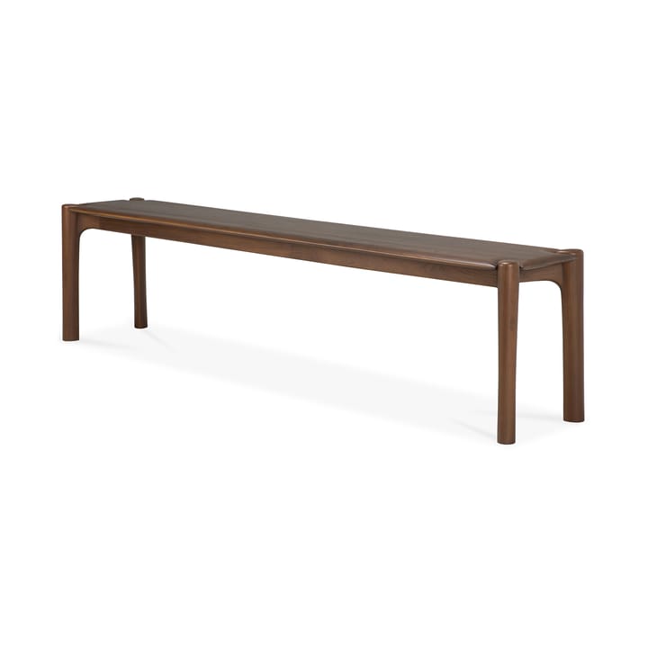 Banco PI 186x35 cm - Lackad teak brown - Ethnicraft