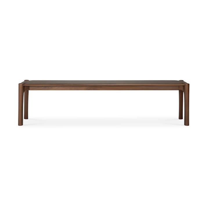 Banco PI 186x35 cm, Lackad teak brown Ethnicraft