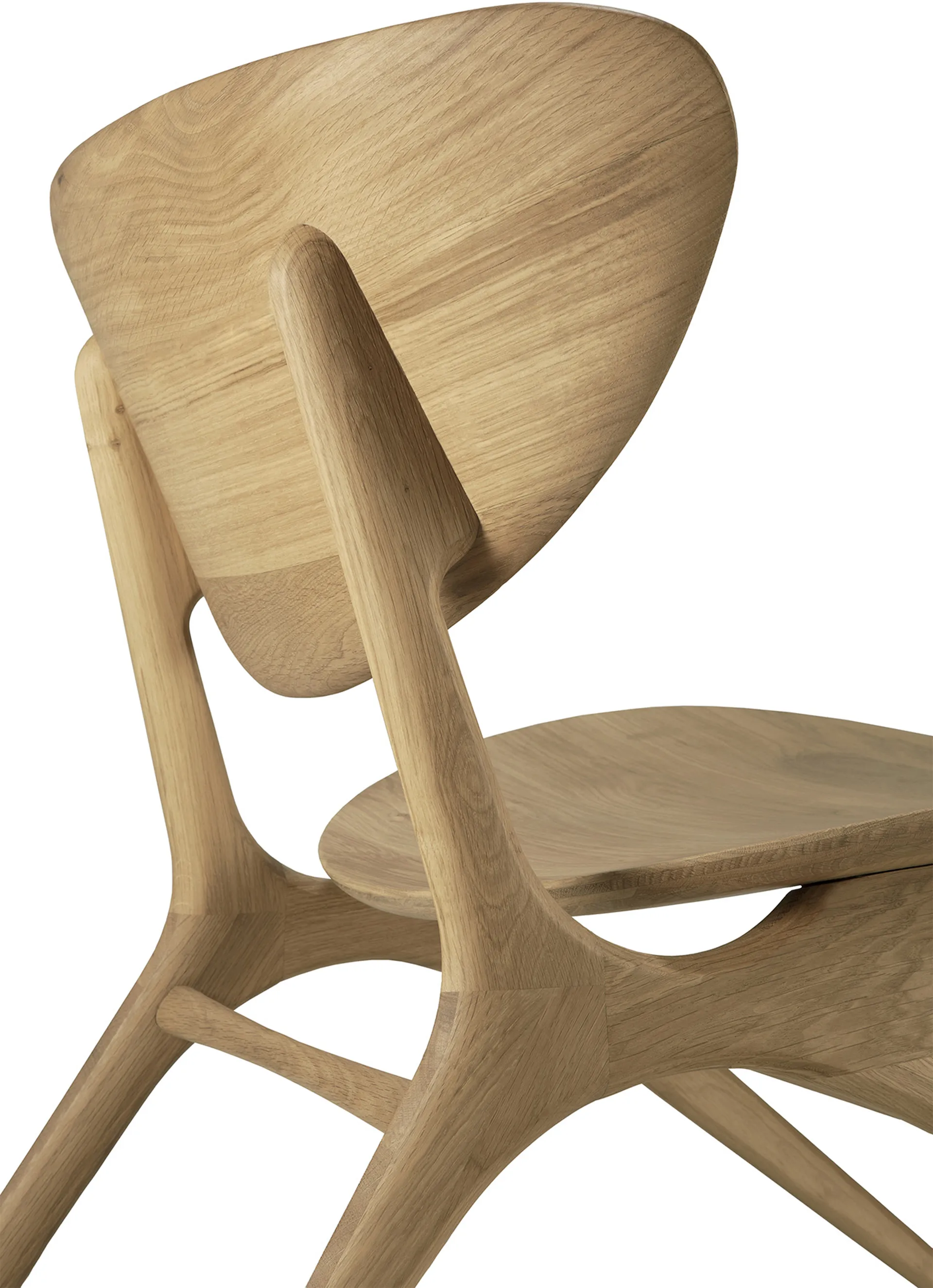 Butaca Lounge Eye, Roble con aceite duro encerado Ethnicraft