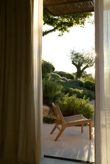 Butaca Lounge Jack outdoor teak - Beige - Ethnicraft