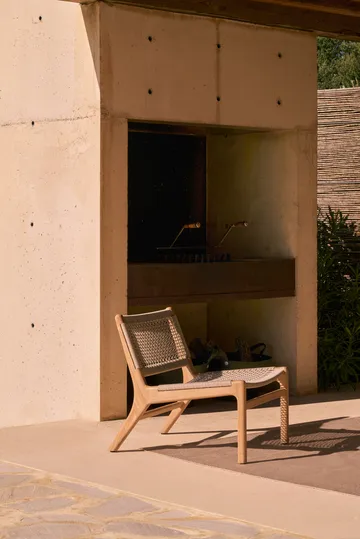 Butaca Lounge Jack outdoor teak - Beige - Ethnicraft