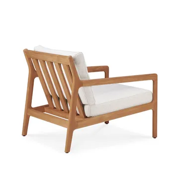 Butaca Lounge Jack outdoor teak - Offwhite - Ethnicraft