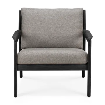 Butaca Lounge Jack outdoor teca lacado negro - Mocha - Ethnicraft