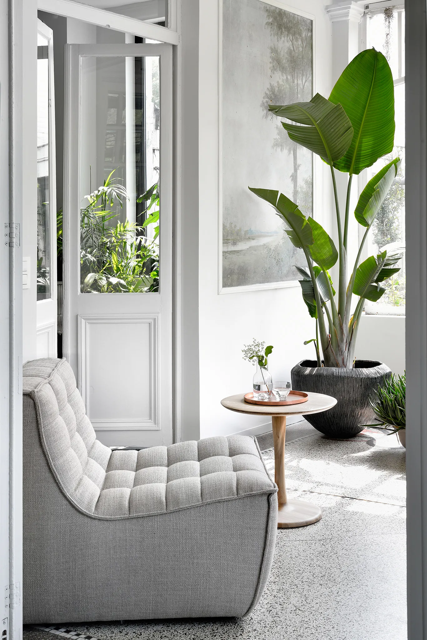 Butaca N701, Tela beige Ethnicraft