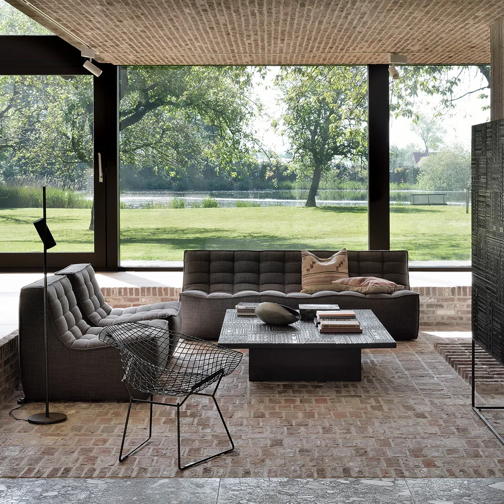 Butaca N701, Tela dark grey Ethnicraft