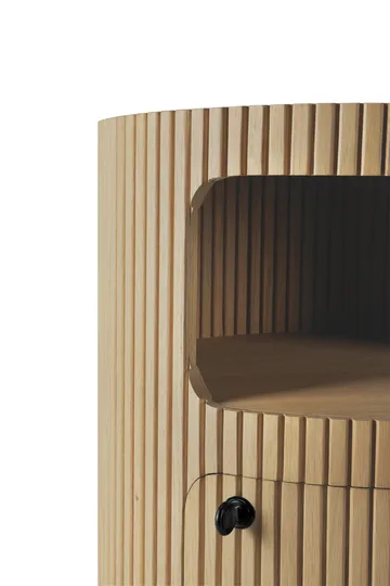 Cajonera Boomerang con cerradura - Roble, Ø45 cm - Ethnicraft