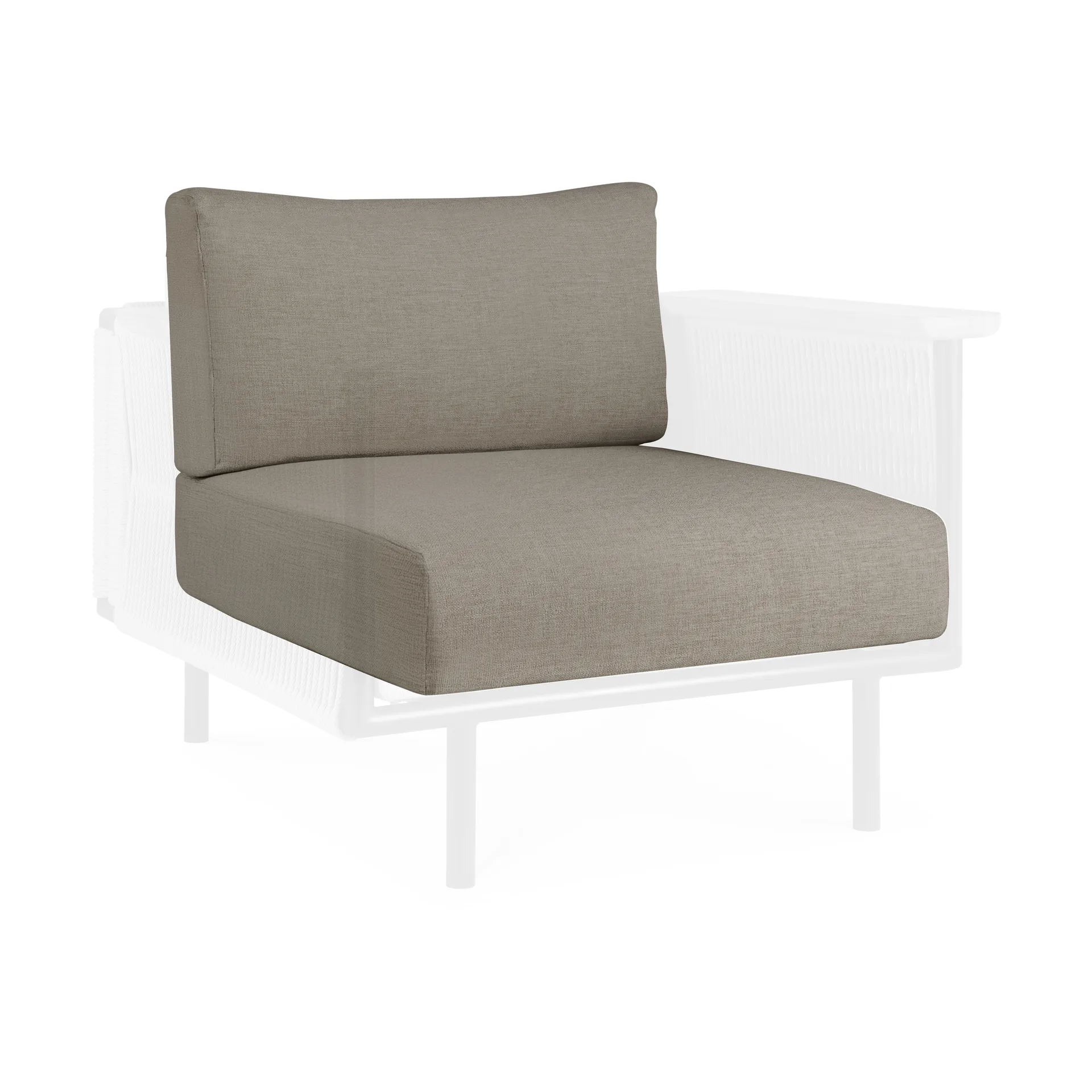 Cojín Corbey Outdoor para sillón lounge, Silt Ethnicraft