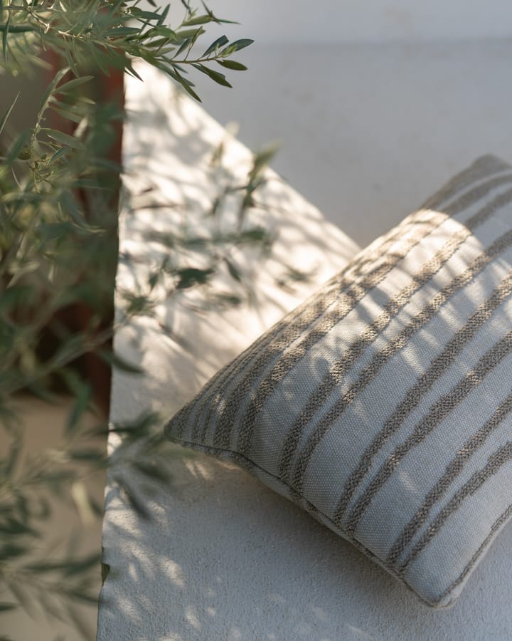 Cojín Stripes outdoor 40x60 cm, Lumbar (beige) Ethnicraft
