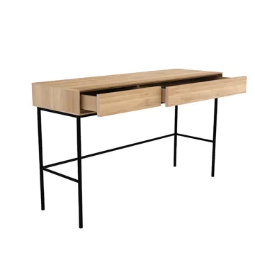 Escritorio Whitebird 77x127 cm - Roble 2 puertas - Ethnicraft