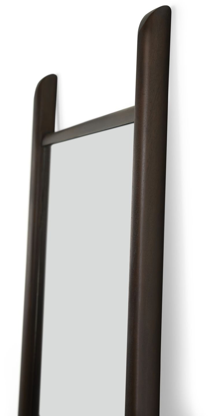 Espejo PI 55x190 cm, Caoba teñida de marrón oscuro Ethnicraft