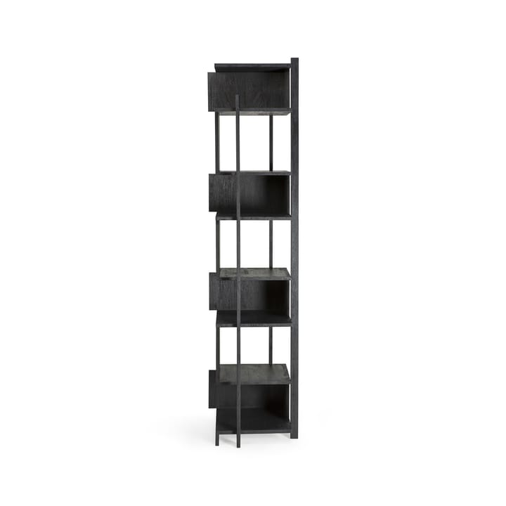 Estantería Abstract Column, Teak negra 203x49 cm Ethnicraft