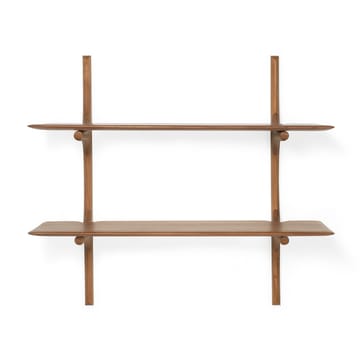 Estantería de pared PI 91 cm - Varnished mahogany - Ethnicraft