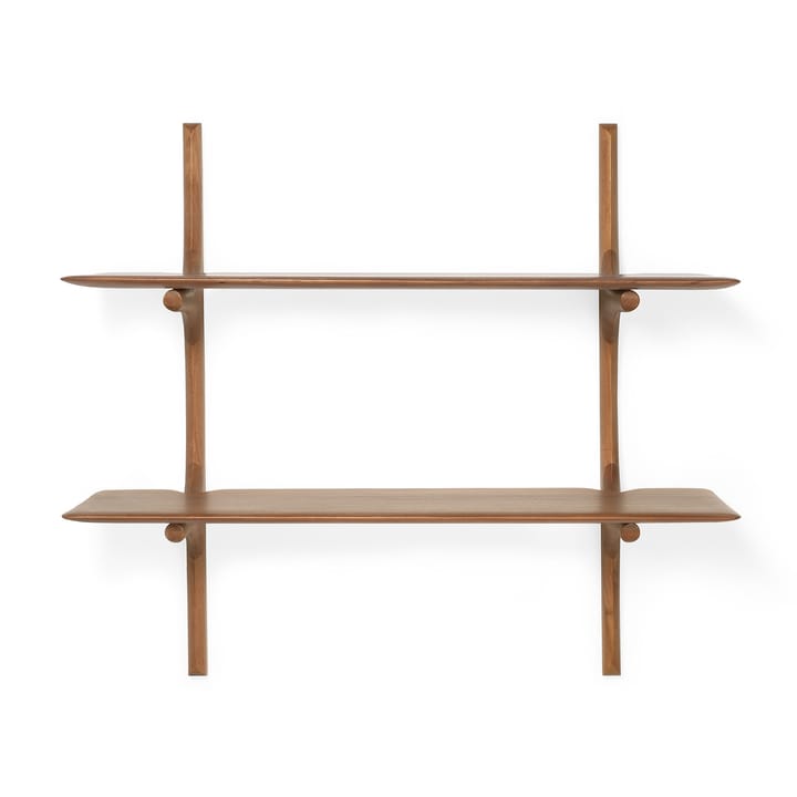 Estantería de pared PI 91 cm, Varnished mahogany Ethnicraft