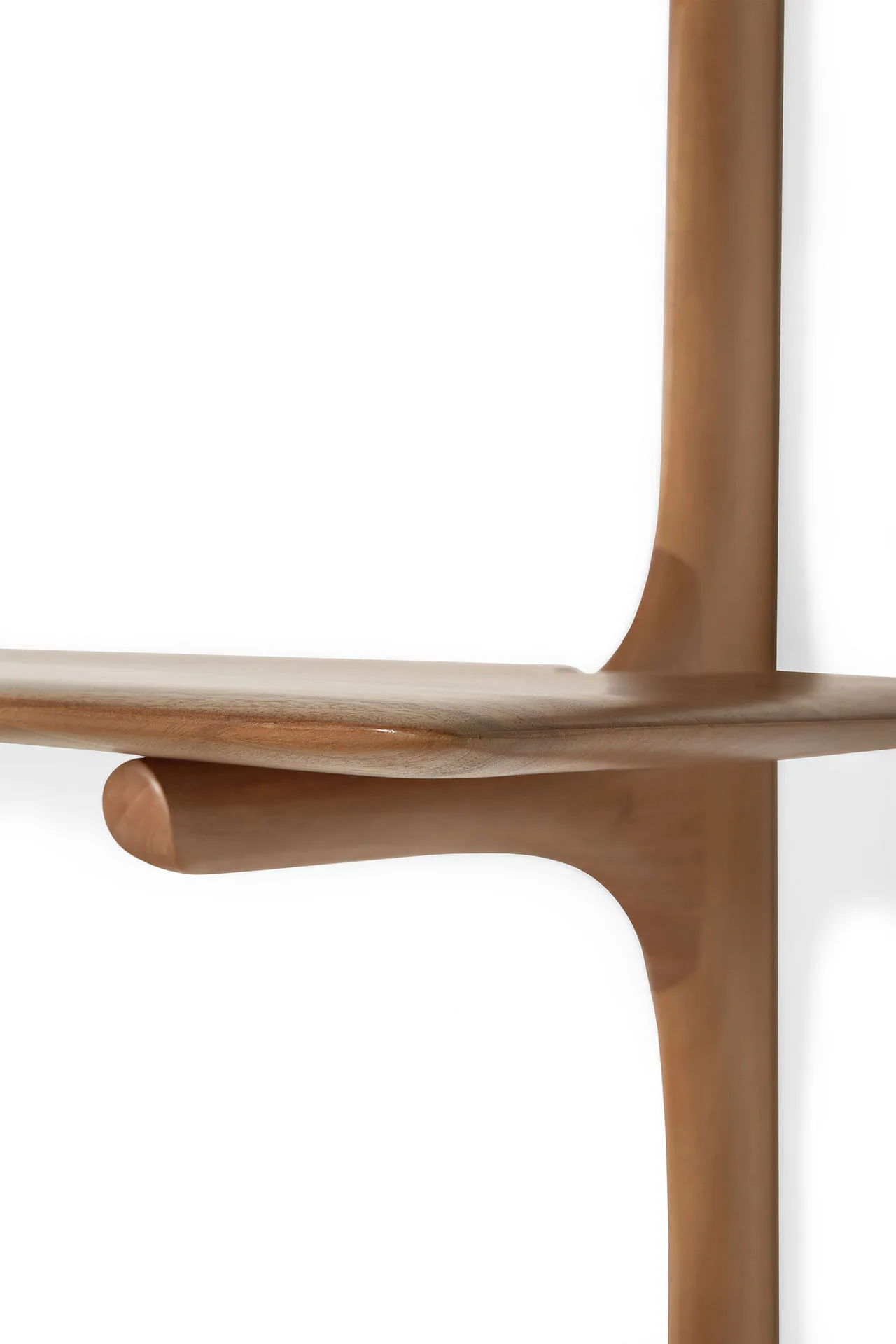 Estantería de pared PI 91 cm, Varnished mahogany Ethnicraft