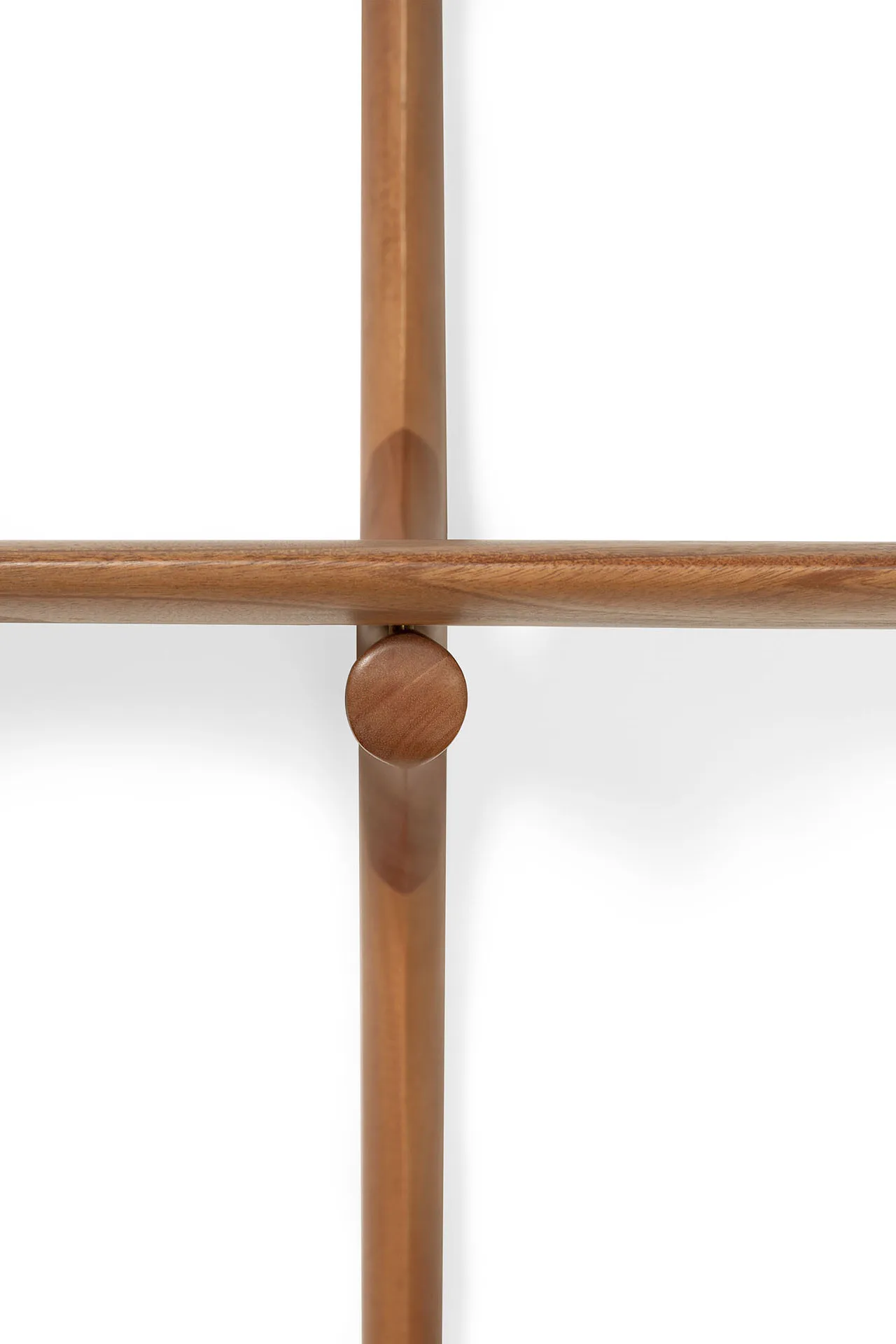 Estantería de pared PI 91 cm, Varnished mahogany Ethnicraft