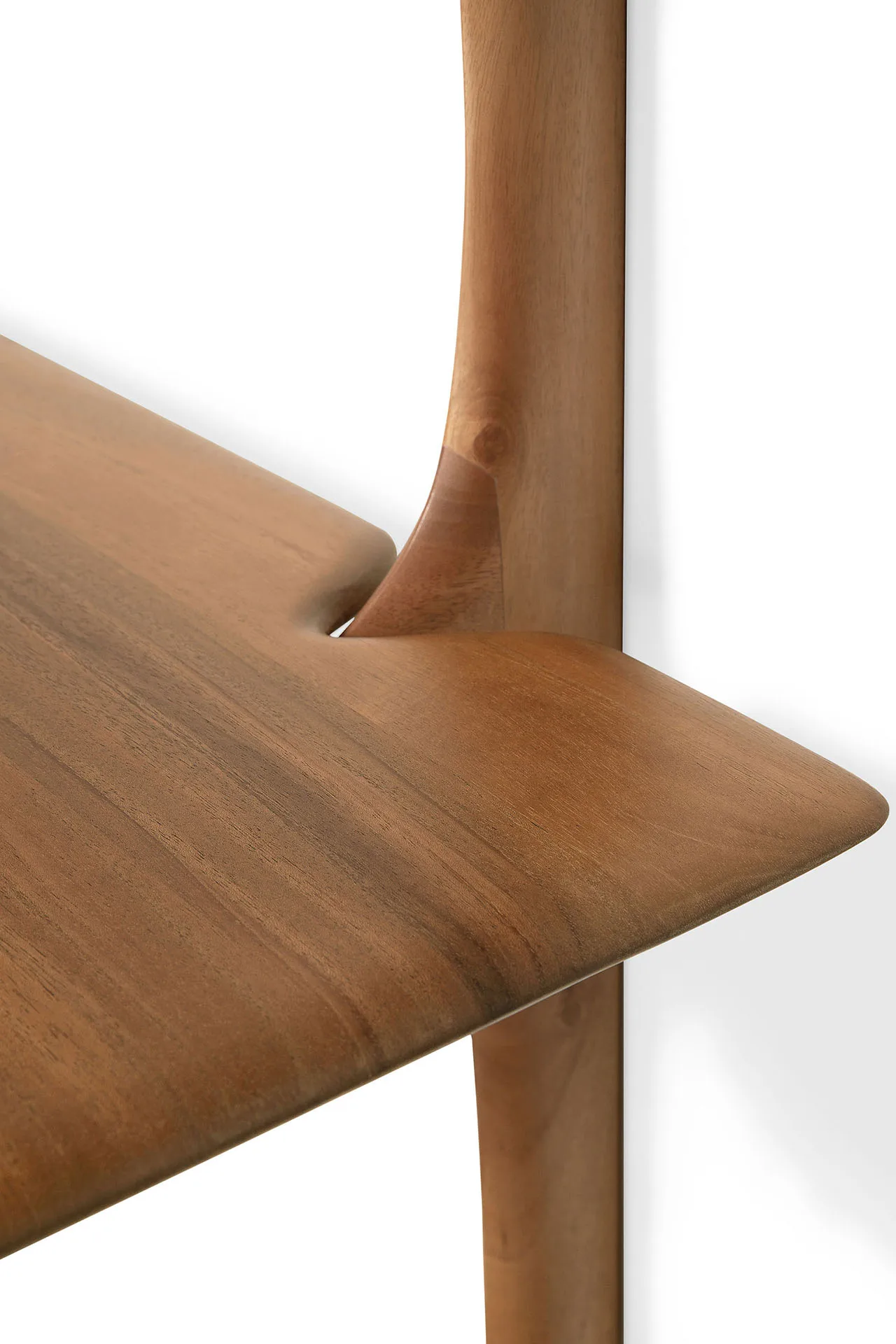 Estantería de pared PI 91 cm, Varnished mahogany Ethnicraft