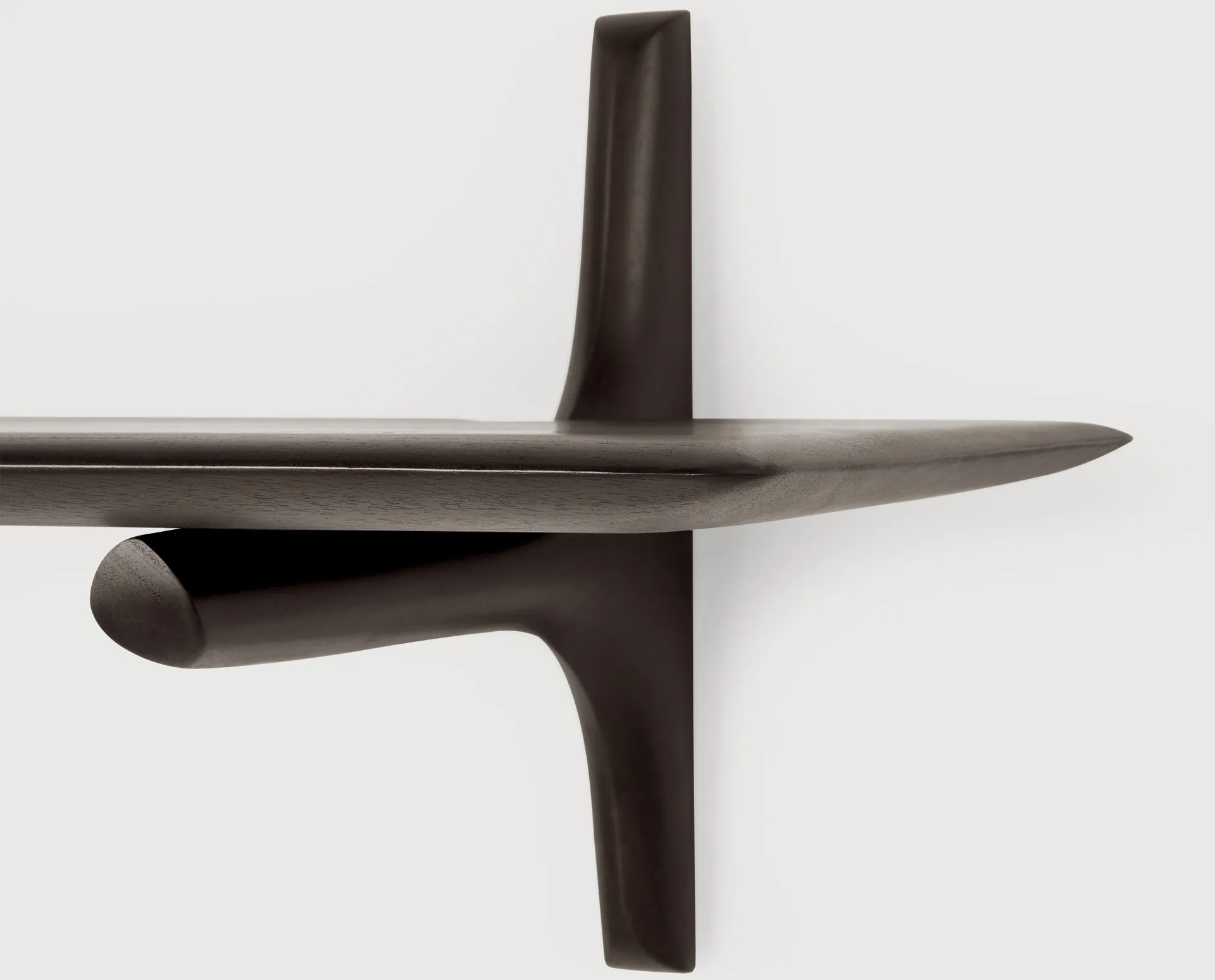 Estantería de pared PI, Caoba dark brown 100 cm Ethnicraft