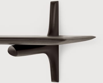 Estantería de pared PI - Caoba dark brown 100 cm - Ethnicraft